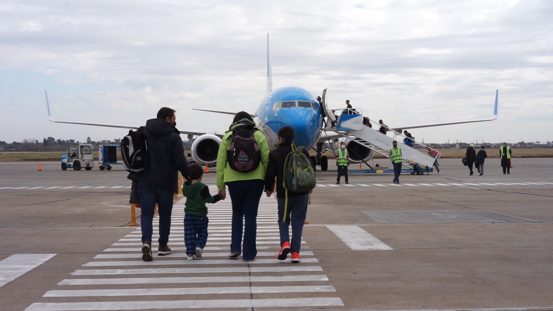 El aeropuerto Islas Malvinas se prepara para las vacaciones de invierno
